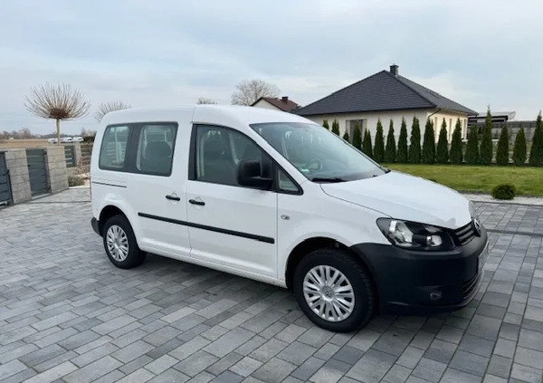 Volkswagen Caddy cena 36500 przebieg: 162400, rok produkcji 2015 z Rychwał małe 137